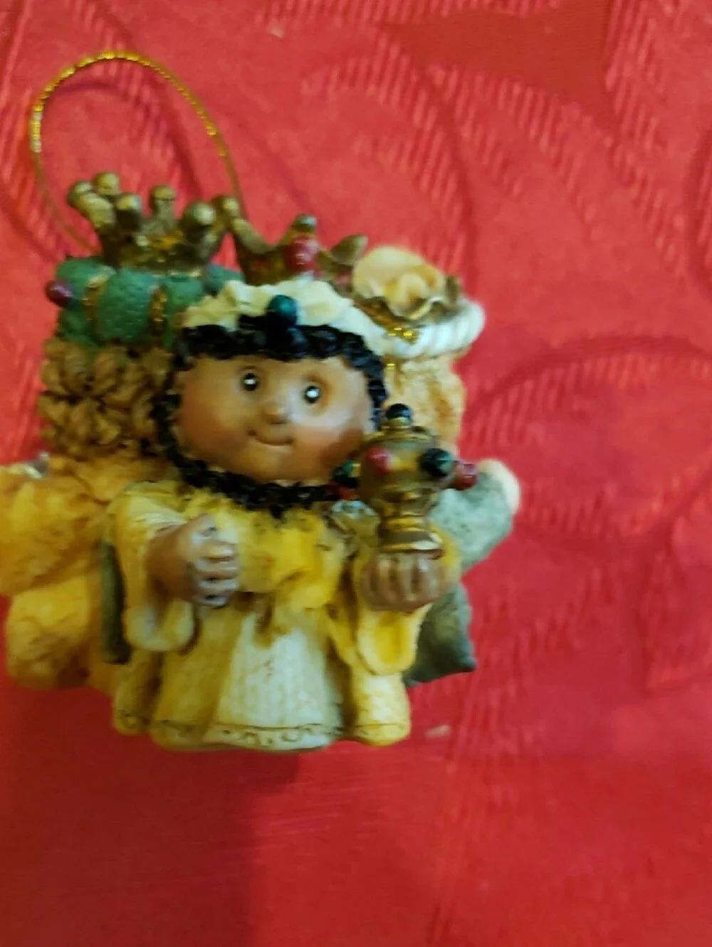 Dicksons Nativity Ornament Set Child Like Pieces for Christmas